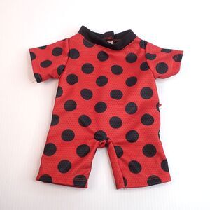 BUILD A BEAR Miraculous Ladybug Red Polka Dot Bodysuit (No doll/mask)